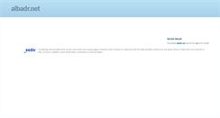 Desktop Screenshot of albadr.net