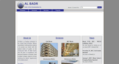 Desktop Screenshot of albadr.ae